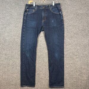 Adriano Goldschmied Jeans Mens 34x32 Blue Stretch The Everett Slim Straight